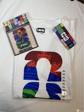 New 2026 FIFA World Cup T Shirt & Magnet - XL White - Soccer Usa - NWT A1P
